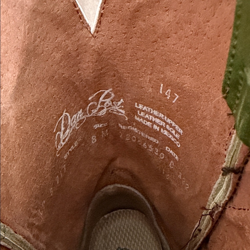 Dan Post Exotic Eel Skin Boots - Picture 4 of 8